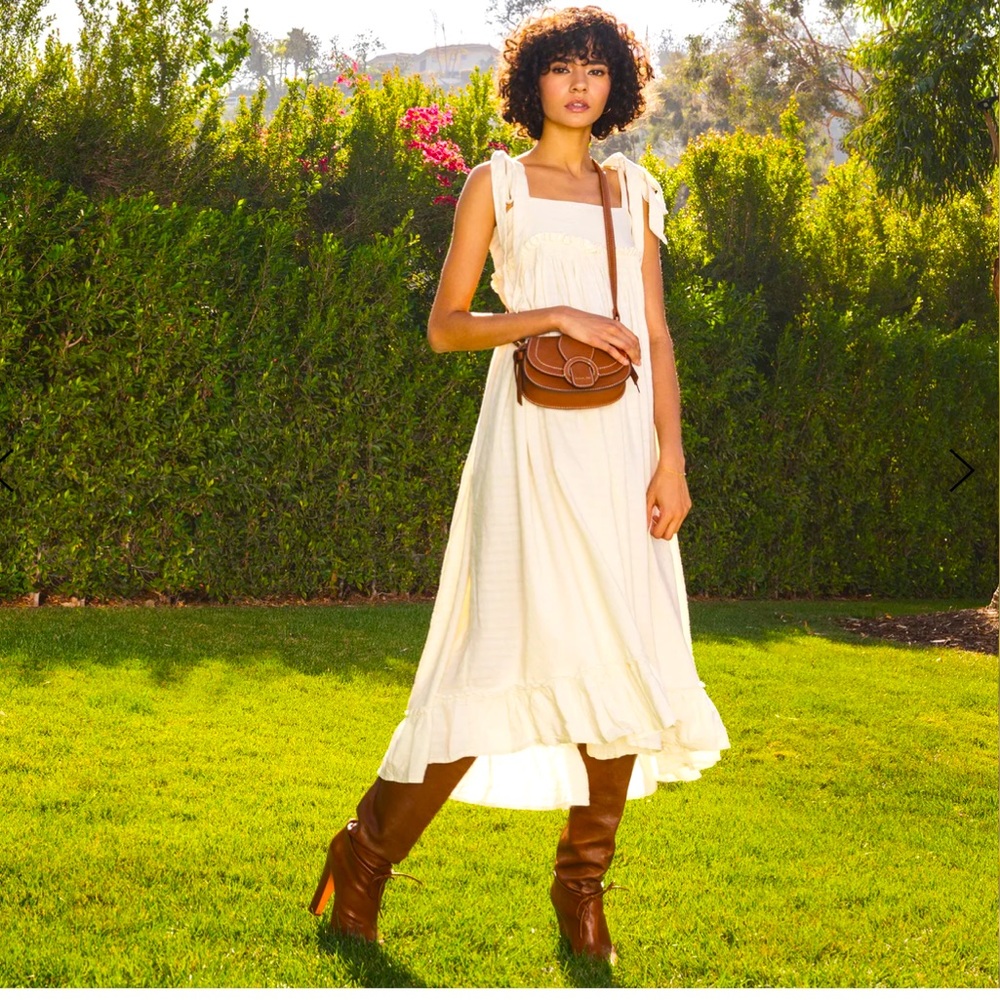 Brown Leather Crossbody Bag